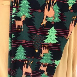 NWT LuLaRoe Christmas Leggings TC2